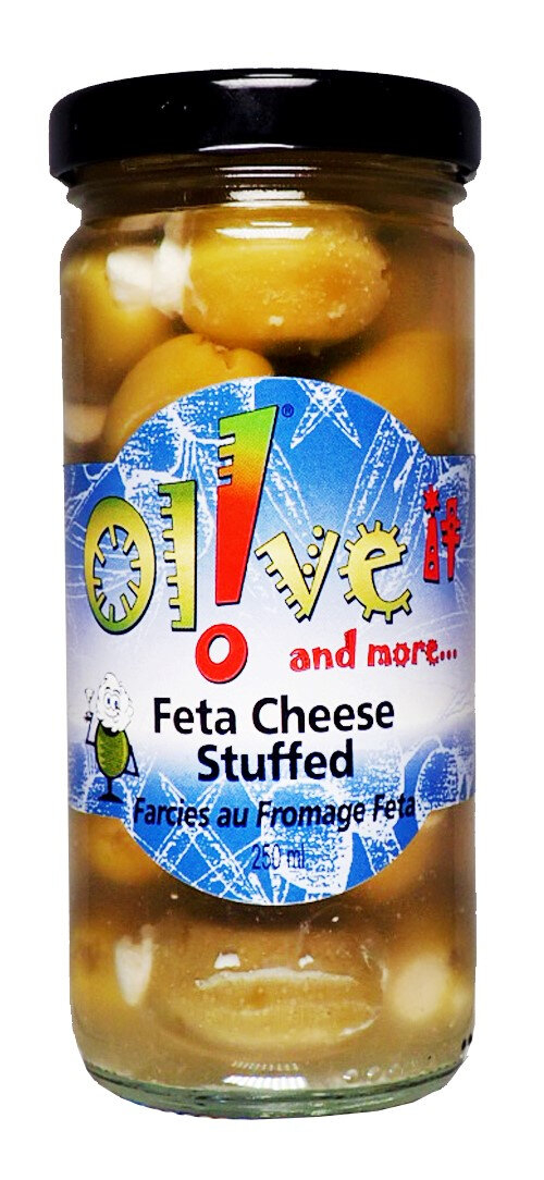 feta cheese stuffed olive